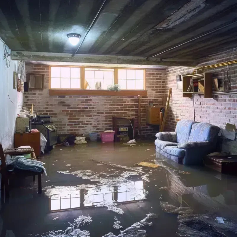 Flooded Basement Cleanup in Central City, IA